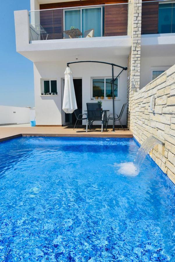 Melanos Residence 2 Bdrm Townhouse With Private Pool Klorakas Exterior foto